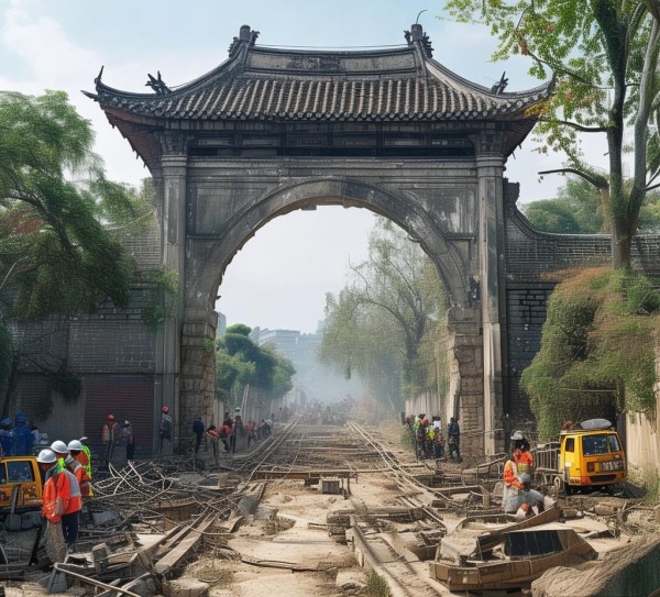 封丘文化路修路工程,文明与发展的见证