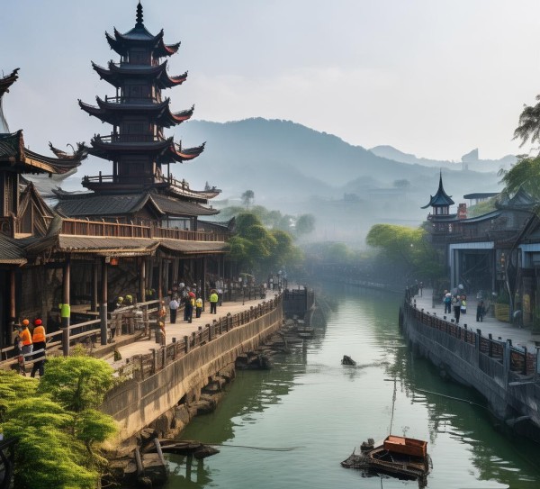 鄱阳湖水利工程,守护家园,促进发展
